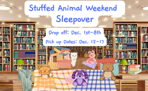 Stuffed Animal Weekend Sleepover