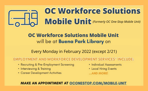 OC Workforce Solutions Mobile Unit