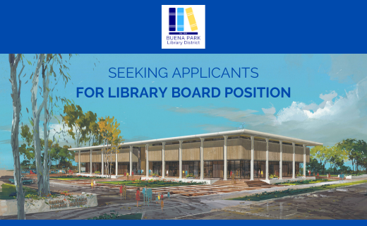 Seeking applicants for library board position